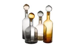 Bubbles & Bottles Set Of 4 Lustre