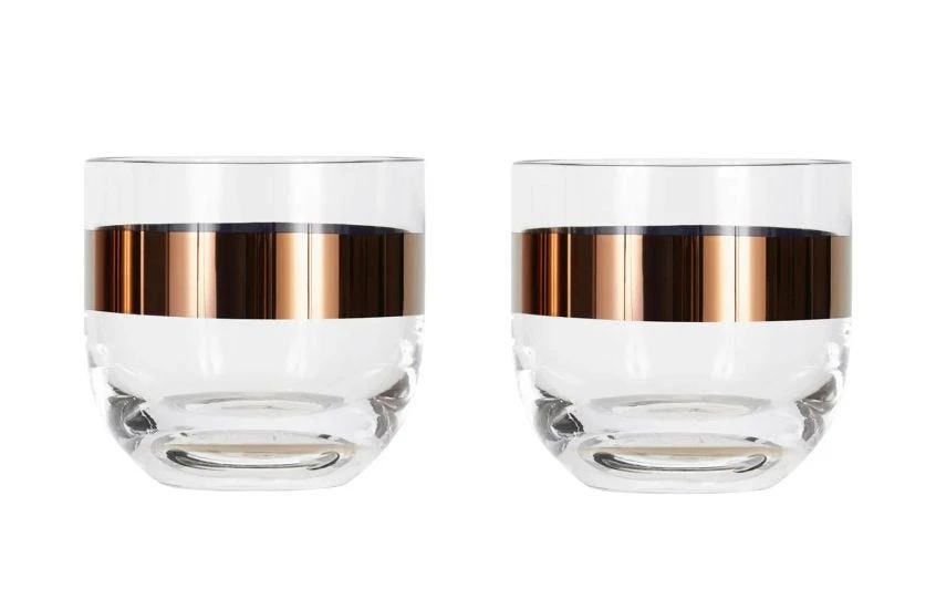 Tom Dixon Tank Whiskey Glass Set Of 2 4 Tom Dixon Tank Whiskey Glass Set Of 2 - Image 4