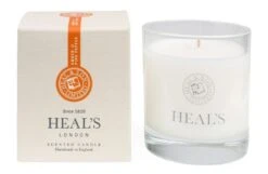 Amber & Pink Pepper Scented Glass Candle