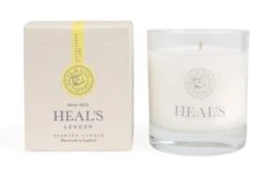 Elderflower & Lime Scented Glass Candle