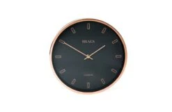 Heal’s Clock Black & Copper