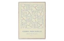Flores Nocturnas 01 Print By Berenice Hernandez