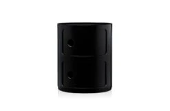 Kartell Componibili Cabinet 2 Element Black