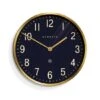 Mr Edwards Wall Clock Brass