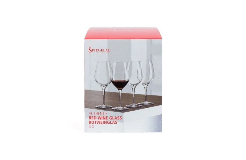 Spiegelau Authentis Red Wine Glasses Set Of 4 4 Spiegelau Authentis Red Wine Glasses Set Of 4 - Image 4