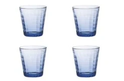Duralex Prisme Tumbler Set Of 4 Marine