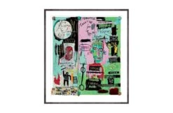 Jean Michel Basquiat In Italian 1983 Framed Print -Broste Copenhagen Shop 1 0 1034339 1