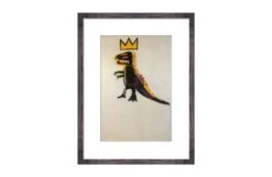 Jean Michel Basquiat Pez Dispenser 1984 Framed Print