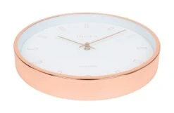 Heal's White & Copper Wall Clock -Broste Copenhagen Shop 1 0 1035032 3
