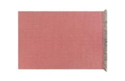 Garden Layers Rug Diagonal Almond Red