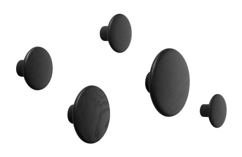 Muuto The Dots Set Of 5 Coat Hooks 6 Muuto The Dots Set Of 5 Coat Hooks - Image 6