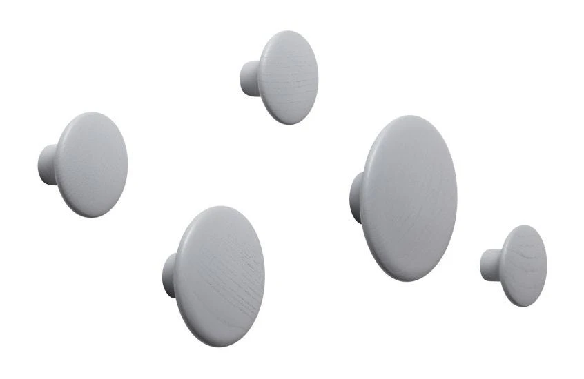 Muuto The Dots Set Of 5 Coat Hooks 5 Muuto The Dots Set Of 5 Coat Hooks - Image 5