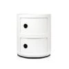 Kartell Componibili Cabinet 2 Element White
