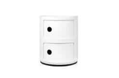 Kartell Componibili Cabinet 2 Element White