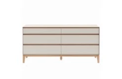 Lars 6 Drawer Chest Wide Cashmere 9 Lars 6 Drawer Chest Wide Cashmere -Broste Copenhagen Shop 6 6 drawer lars cashmere 3