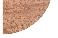 Baobab Rug Copper Round 240cm -Broste Copenhagen Shop 9199 zacopper flatdown round rgb3