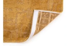 Baobab Rug Gold -Broste Copenhagen Shop 9201 madagascargold back rgb