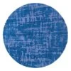 Baobab Rug Blue Round 240cm