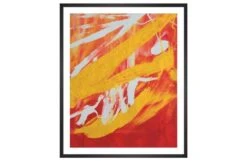 Square Abstract Painting, 1982 By Andy Warhol Framed Print