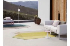 Diamond Kilim Outdoor Rug Pink Yellow -Broste Copenhagen Shop a m amb diamond lifestyle