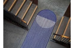 Ply Blue Runner 104 X 300cm -Broste Copenhagen Shop a m amb ply blue lifestyle