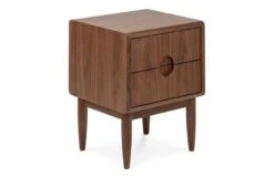 Amira Bedside Table -Broste Copenhagen Shop a m amira bedside chest walnut 2