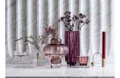 Ferm LIVING Ripple Glassware Clear -Broste Copenhagen Shop a w aw19 vases 1 3