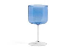 Hay Tint Wine Glasses Set Of 2 -Broste Copenhagen Shop ab530 a668 ag84 tint wine glass set of 2 blue and clear 1