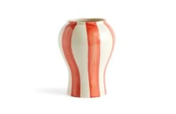 Hay Sobremesa Stripe Vase -Broste Copenhagen Shop ab615 a601 ab27 sobremesa stripe vase s red