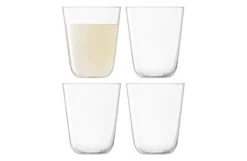 Arc Glassware -Broste Copenhagen Shop ac02 4 arc tumbler 380ml clear set 2000x2000 rgb