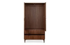 Amira Double Wardrobe -Broste Copenhagen Shop amira double wardrobe walnut 9 1