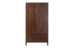 Artie 2 Door Wardrobe Walnut -Broste Copenhagen Shop artie bedroom range 0317
