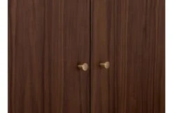 Artie 2 Door Wardrobe Walnut -Broste Copenhagen Shop artie bedroom range 0322