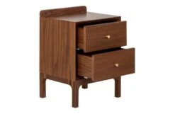 Artie Bedside Table Walnut -Broste Copenhagen Shop artie bedroom range 0528