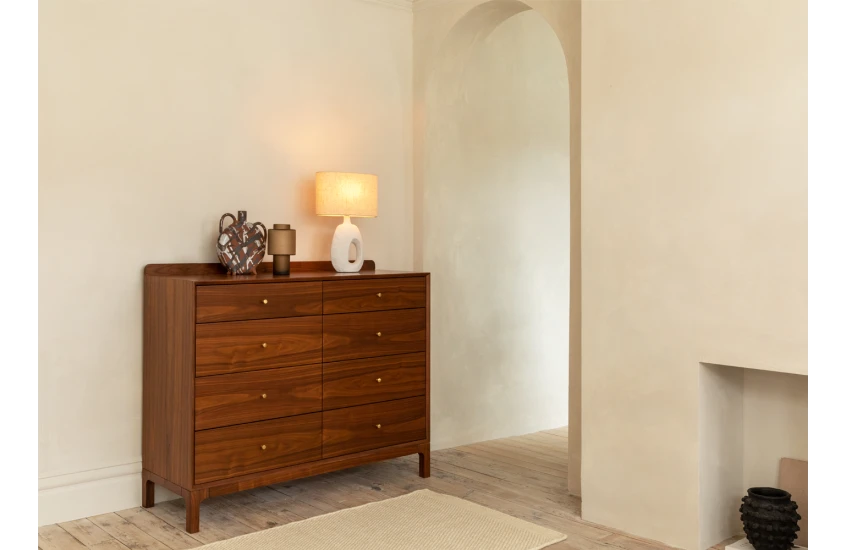 Artie 8 Drawer Chest Walnut 1 Artie 8 Drawer Chest Walnut
