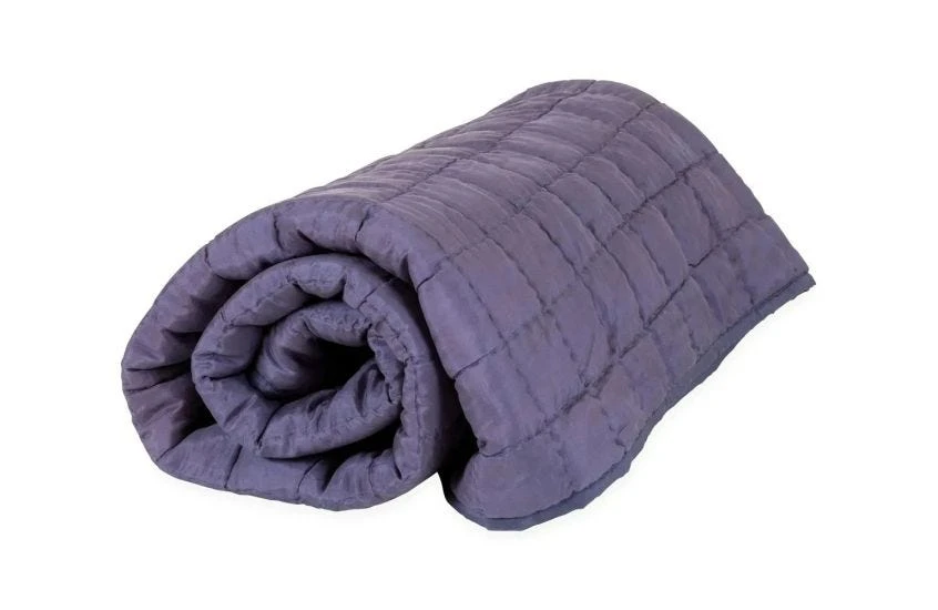 Silk Bedspread Throw Indigo 2 Silk Bedspread Throw Indigo - Image 2