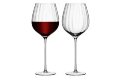 Aurelia Glassware -Broste Copenhagen Shop au25 3 aurelia red wine glass 660ml clear optic set 2000x2000 rgb