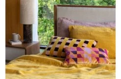 Washed Linen Mustard Fitted Sheet King 7 Washed Linen Mustard Fitted Sheet King -Broste Copenhagen Shop aw22 christina lundsteen washed linen 1914 4