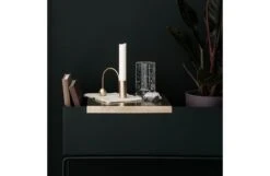 Ferm LIVING Balance Candle Holder Brass -Broste Copenhagen Shop b a balance candle holder brass lifestyle3 1 1