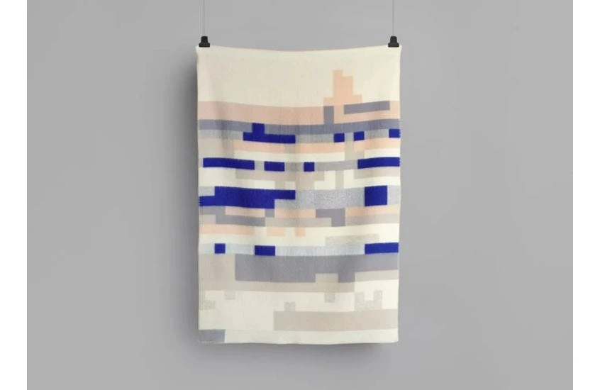 Bergstaden Throw Blue 135 X 200cm 4 Bergstaden Throw Blue 135 X 200cm - Image 4