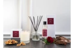 Black Rose & Walnut Natural Reed Diffuser -Broste Copenhagen Shop b l black rose and walnut 2