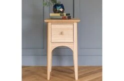 Blythe Compact Bedside Table Oak -Broste Copenhagen Shop b l blythe lifestyle square