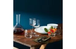 Borough White Wine Glass 380ml Clear X 4 -Broste Copenhagen Shop b o borough range lifestyle lsa 4