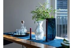 Ripple Vase Midnight Blue Medium -Broste Copenhagen Shop b r brunel apartment dinnerware