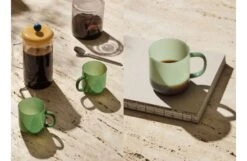 Hay Borosilicate Mug Set Of 2 -Broste Copenhagen Shop borosilicate mug jade green french press brewer clear borosilicate jar l grey 1