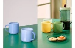 Hay Borosilicate Mug Set Of 2 -Broste Copenhagen Shop borosilicate mug set of 2 jade light blu