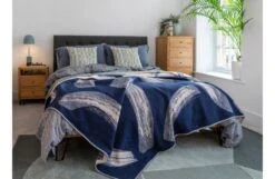 Brunel Bed Fabric Headboard Smoke Grey -Broste Copenhagen Shop brunel apartment brunel bed