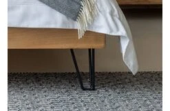 Brunel Bed Oak Headboard -Broste Copenhagen Shop brunel bed lifestyle close up leg 2