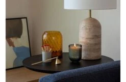 Cedarwood & Myrtle Dusk Candle -Broste Copenhagen Shop candle lifestyle dusk 783 3