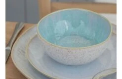 Eivissa Sea Blue Serving Bowl Small 7 Eivissa Sea Blue Serving Bowl Small -Broste Copenhagen Shop casafina eivissa lifestyle image 32 4
